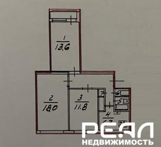 3-комнатная квартира