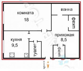 1-комнатная квартира