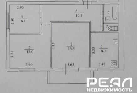 3-комнатная квартира